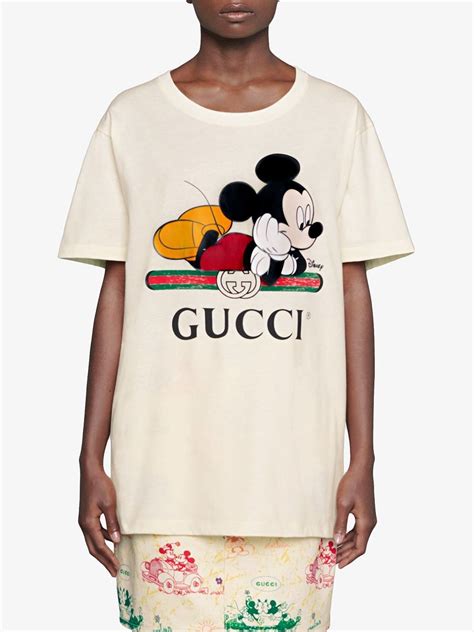 gucci mickey mouse t shirt ebay|Gucci Mickey Mouse hoodie.